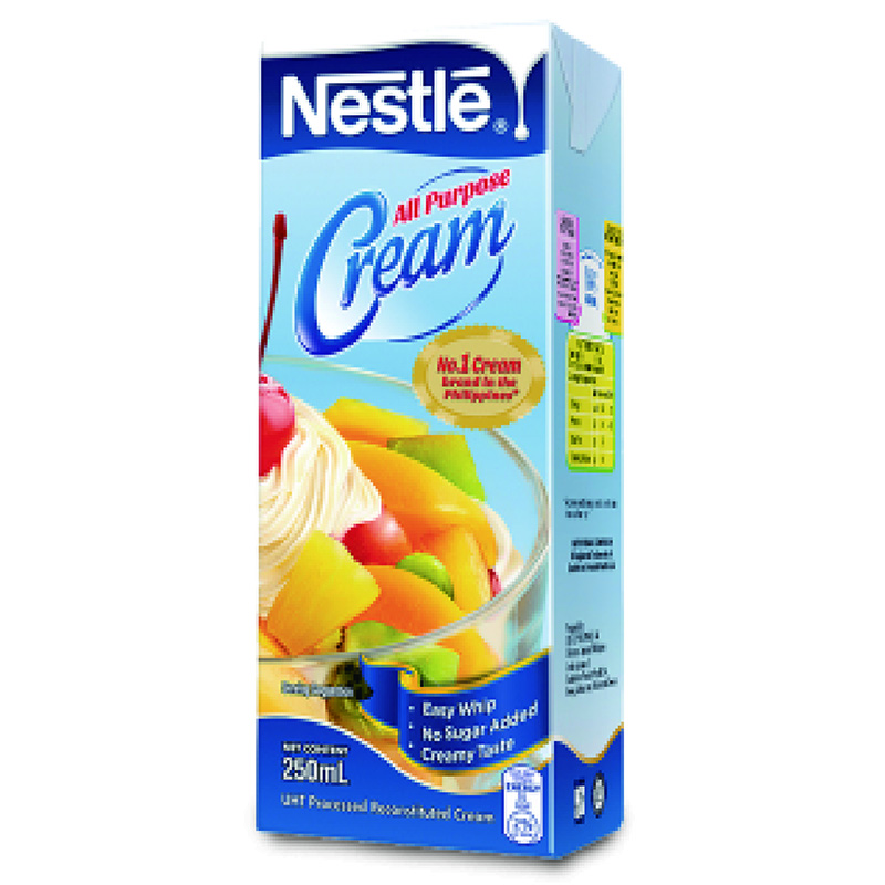 Nestle Cream In Pack 250ml Ana's Trading Online Shopping