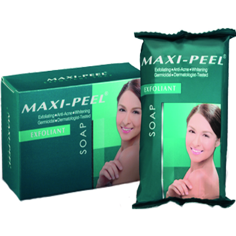 maxi peel soap for face