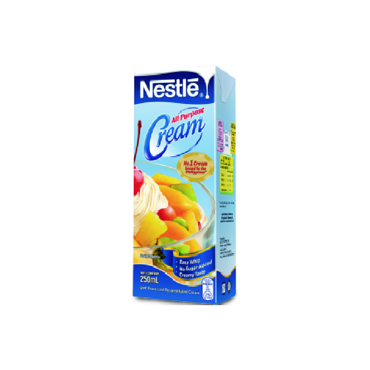 Zaklampen hardware beeld Nestle Cream In Pack 250ml | Ana's Trading Online Shopping